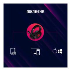 Наушники Lorgar Kaya 460 Gaming RGB USB Black Фото 11