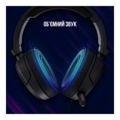 Наушники Lorgar Kaya 460 Gaming RGB USB Black Фото 6