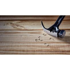 Молоток DeWALT CURVE-CLAW, суцільнометалевий, 454 г, з гвоздодеро Фото 5