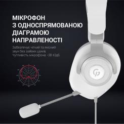 Наушники GamePro HS590W White Фото 9