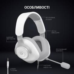 Наушники GamePro HS590W White Фото 7