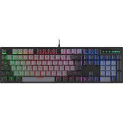 Клавиатура GamePro MK105B LED Blue Switch USB Black Фото