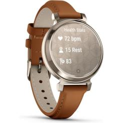Смарт-часы Garmin Lily 2 Classic, Cream Gold/Tan Фото 2