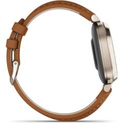 Смарт-часы Garmin Lily 2 Classic, Cream Gold/Tan Фото 3