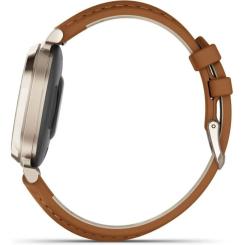 Смарт-часы Garmin Lily 2 Classic, Cream Gold/Tan Фото 4