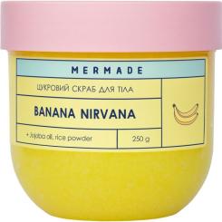 Скраб для тела Mermade Banana Nirvana Цукровий 250 г Фото