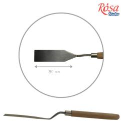 Мастихин Rosa Studio 11919 прямокутний, довжина 8см Фото