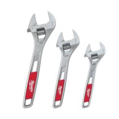 Ключ Milwaukee разводной 3 шт. Фото