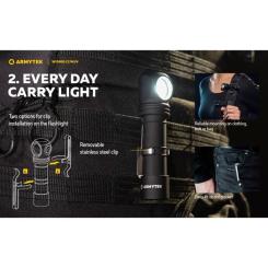 Фонарь Armytek Wizard C2 WUV White & Ultraviolet Фото 9