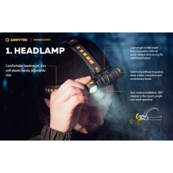 Фонарь Armytek Wizard C2 WUV White & Ultraviolet Фото 8