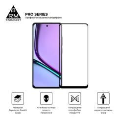 Стекло защитное Armorstandart Realme C67 4G Black Фото 1
