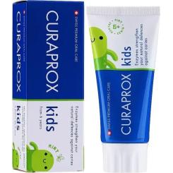 Детская зубная паста Curaprox Kids із фтором 1450 ppm від 6 років смак м'яти 60 Фото