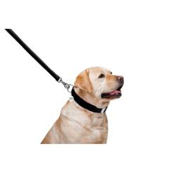 Поводок для собак WAUDOG Glamour кожаный M-XXL черный Фото 3