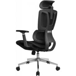 Офисное кресло GT Racer B-123A-S Black Фото 3