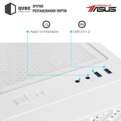 Корпус для ПК Qube GERYON White Фото 11