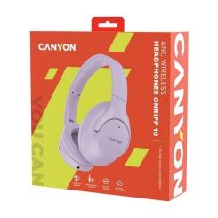 Наушники Canyon OnRiff 10 ANC Bluetooth Purple Фото 2