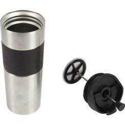Термокружка Bergner Coffee & tea lovers 460 мл Black Фото 2