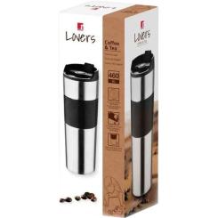 Термокружка Bergner Coffee & tea lovers 460 мл Black Фото 4