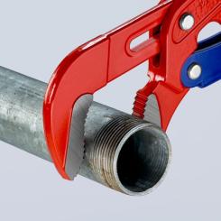 Ключ KNIPEX трубний з S-подібним змиканням, 420мм Фото 4