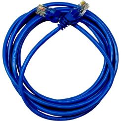 Патч-корд GEAR 1м UTP cat.5e, CCA, 24AWG, blue Фото 1