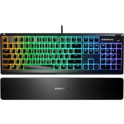 Клавиатура SteelSeries Apex 3 USB UA Black Фото 2