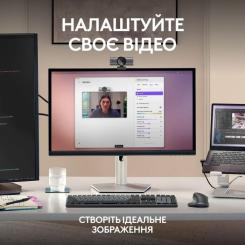 Веб-камера Logitech MX Brio 4K Graphite Фото 8