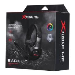 Наушники Xtrike ME HP-311 Rainbow Black Фото 3