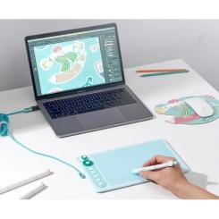 Графический планшет Parblo Intangbo X7 Green Фото 3