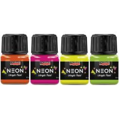 Акриловые краски Pentart Neon, Оранжевая, 30 мл Фото 1