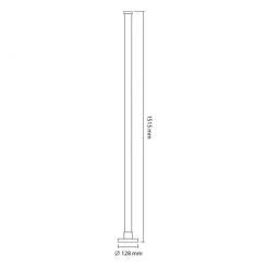 Торшер Videx напольная RGB 10W Фото 8