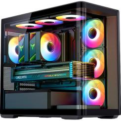 Корпус для ПК JONSBO D300 Black Фото 11