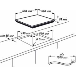Варочная поверхность Grunhelm GPC 723 BE Фото 3