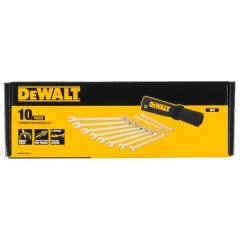 Набор инструментов DeWALT ключів комбінованих, 10 шт.: 10-19 мм. Фото 1