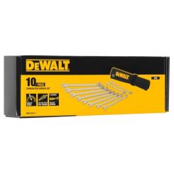Набор инструментов DeWALT ключів комбінованих, 10 шт.: 10-19 мм. Фото 2