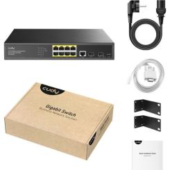 Коммутатор сетевой Cudy GS2008PS2 Фото 3