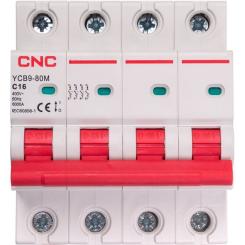 Автоматический выключатель CNC YCB9-80M 4P C16 6ka Фото