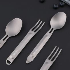 Ложка-вилка туристическая NexTool Outdoor Spoon Fork Фото 7