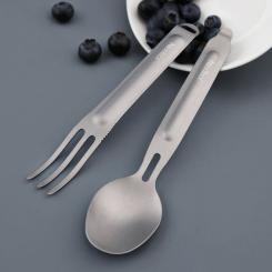 Ложка-вилка туристическая NexTool Outdoor Spoon Fork Фото 8