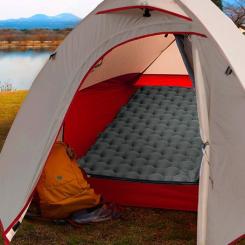 Туристический коврик Naturehike надувний FC-10 NH19Z001-P 65 мм графіт Фото 1