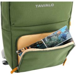 Рюкзак для ноутбука Tavialo 15.6" CityLife TC14 green, 14л Фото 4