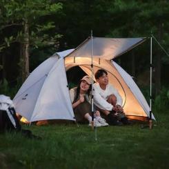Палатка Naturehike тримісний CNK2300ZP024 білий Фото 1