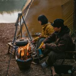 Сковорода туристическая Naturehike Сотейник із кришкою CNK2300CJ014 алюміній Фото 3