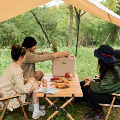 Термобокс Naturehike CNK2300BS011 24 л бежевий Фото 4