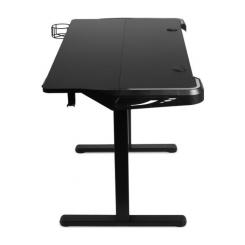 Компьютерный стол Barsky StandUp Game black RGB-LED 1200*600 Фото 1