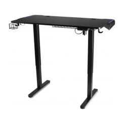 Компьютерный стол Barsky StandUp Game black RGB-LED 1200*600 Фото 2