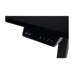 Компьютерный стол Barsky StandUp Game black RGB-LED 1200*600 Фото 5