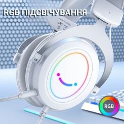 Наушники Fifine H3 RGB White Фото 4