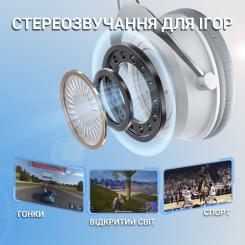 Наушники Fifine H3 RGB White Фото 6