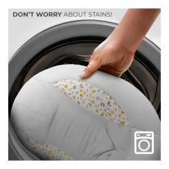 Кресло-качалка Kinderkraft Lumi 2 Light Grey Фото 10