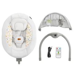 Кресло-качалка Kinderkraft Lumi 2 Light Grey Фото 4